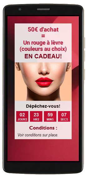 en cadeau